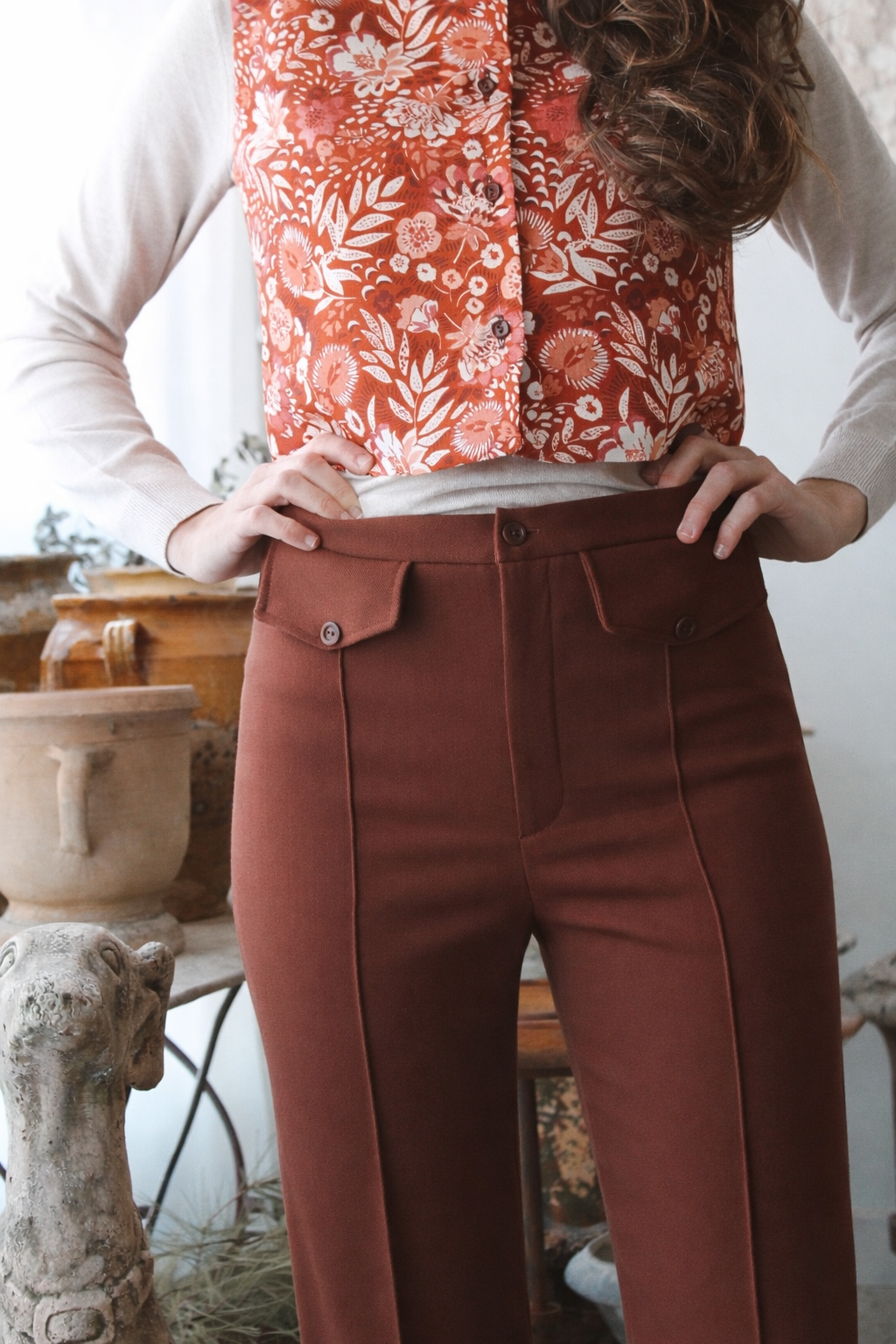 PANTALON PALAZZO TEJA