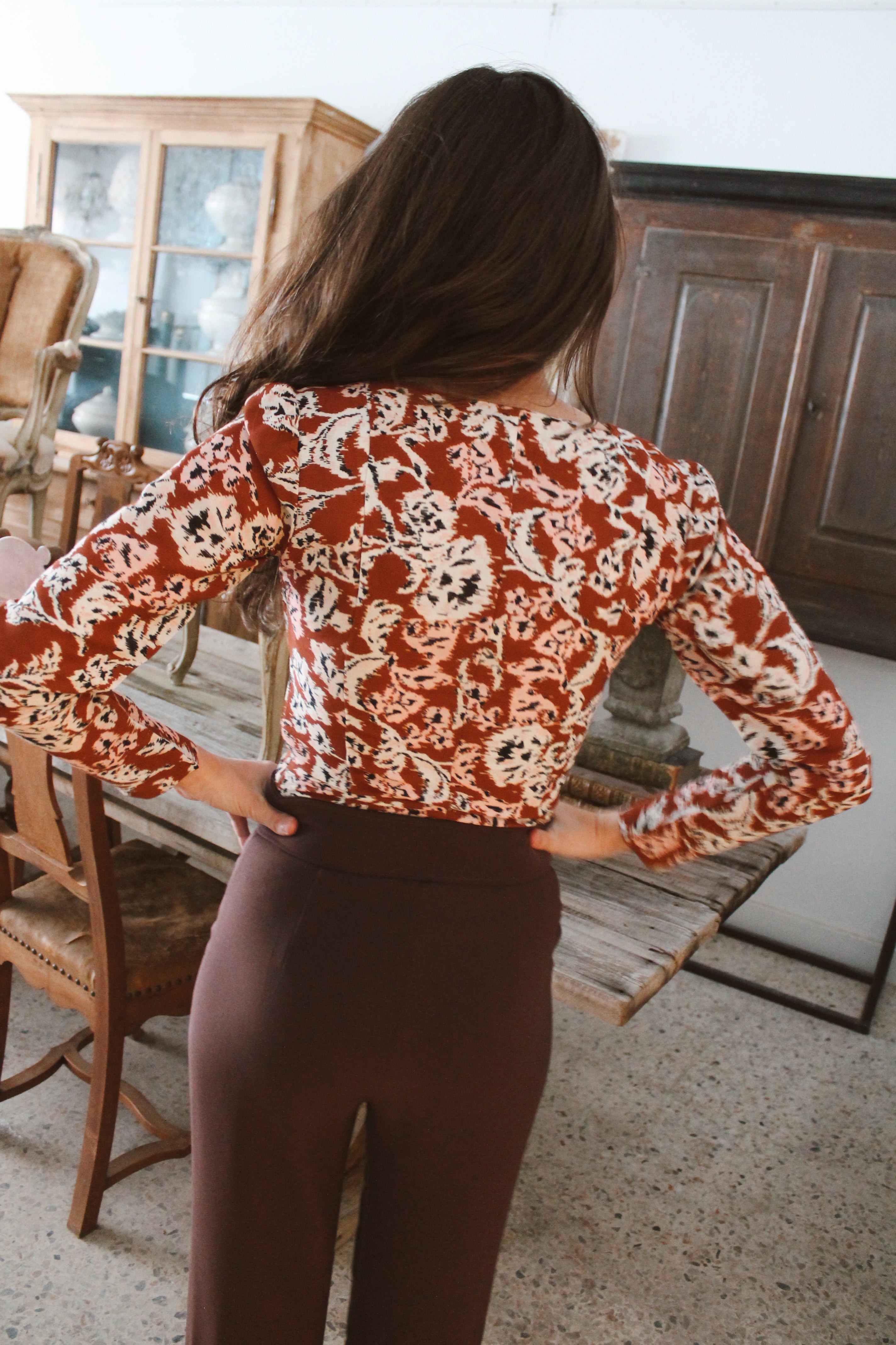 TOP CORSET RETRO TEJA