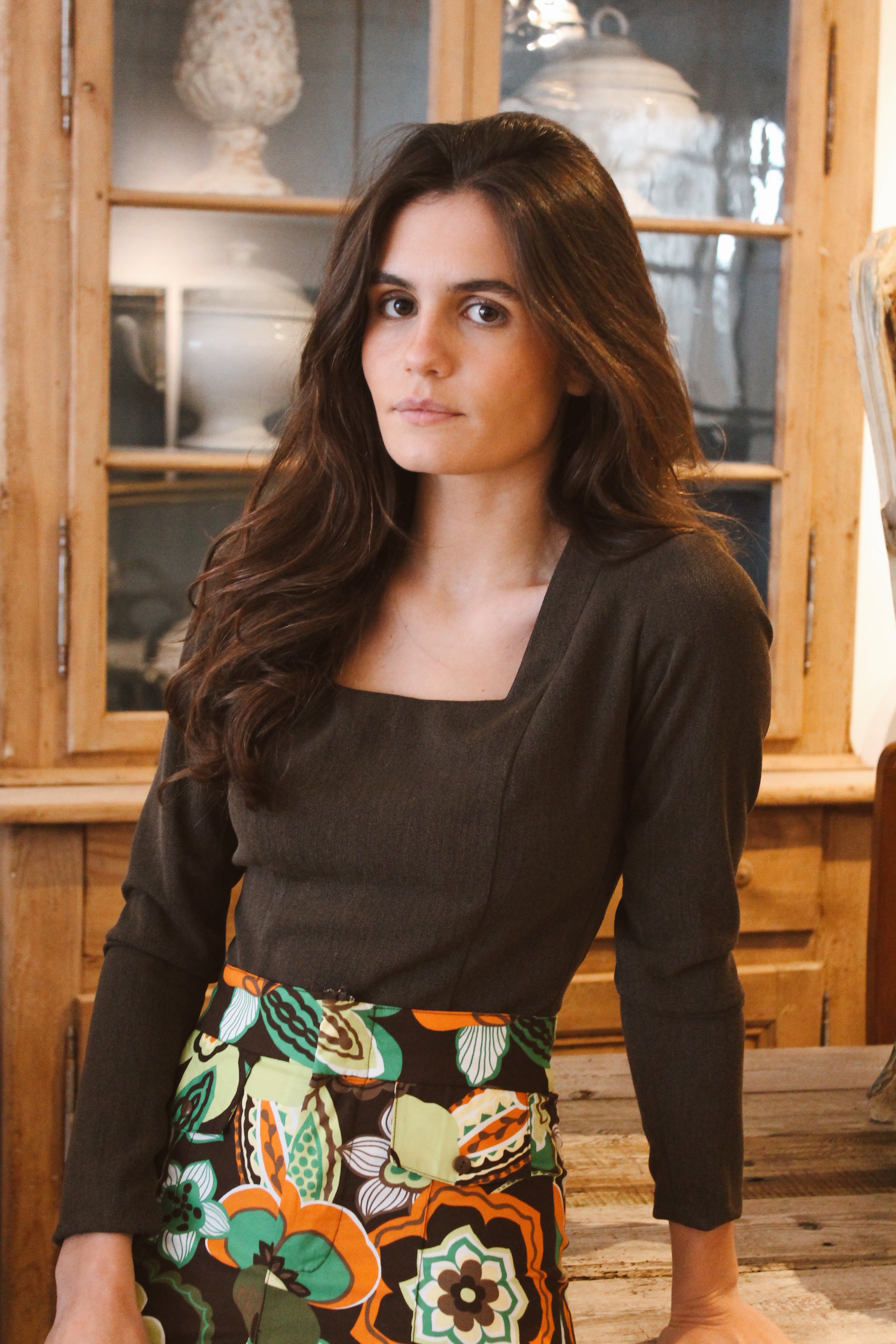 TOP CORSET VERDE MUSGO