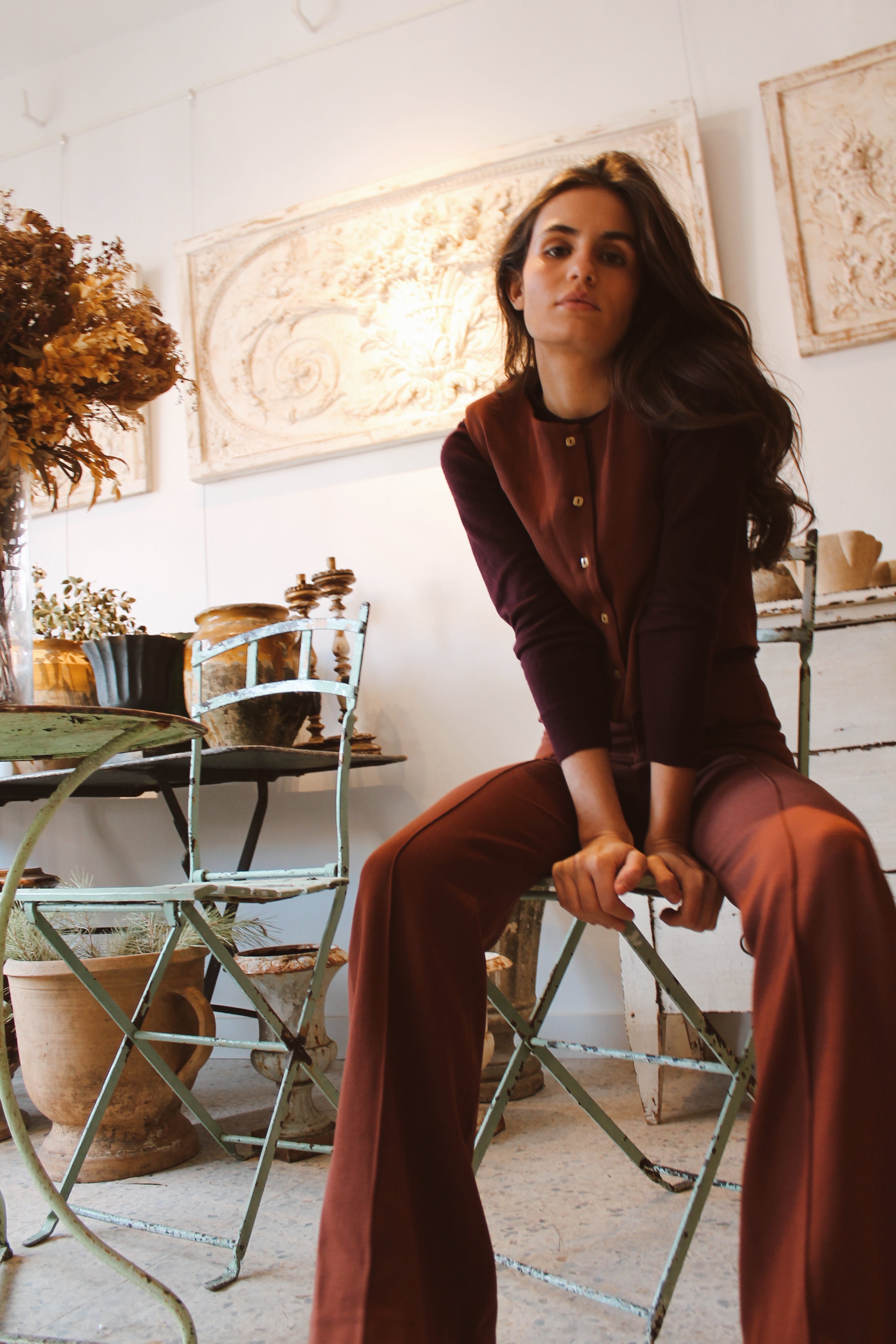 PANTALON PALAZZO TEJA